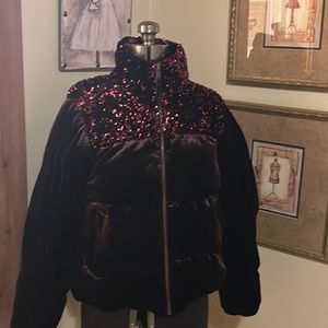 Deep Berry Maeve by Anthropologie jacket